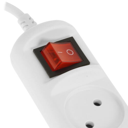 Купить Удлинитель ЭРА U-5s-3m-2x1 белый  9112886. Характеристики, отзывы и цены в Донецке