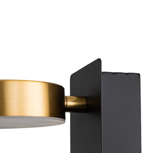 Купить Светильник настенный Freya FR5346WL-L5BBZ золотистый/черный  9169147. Характеристики, отзывы и цены в Донецке