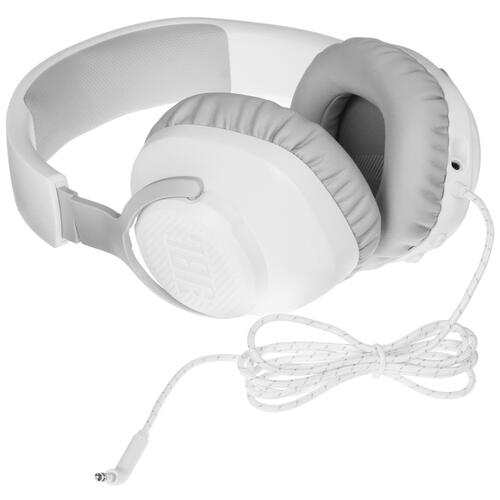 Купить Проводные наушники JBL QUANTUM 100 белый  1653566. Характеристики, отзывы и цены в Донецке