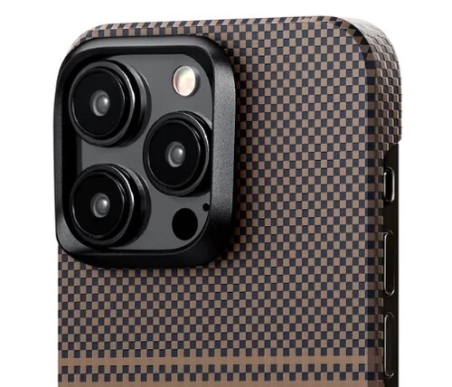 Купить Накладка  Pitaka MagEZ Case 5 для Apple iPhone 15 Pro оранжевый/серый  5480696. Характеристики, отзывы и цены в Донецке