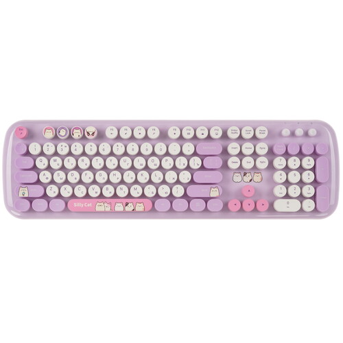 Купить Клавиатура+мышь беспроводная   MOFii SMK-648M3AG фиолетовый  9241072. Характеристики, отзывы и цены в Донецке