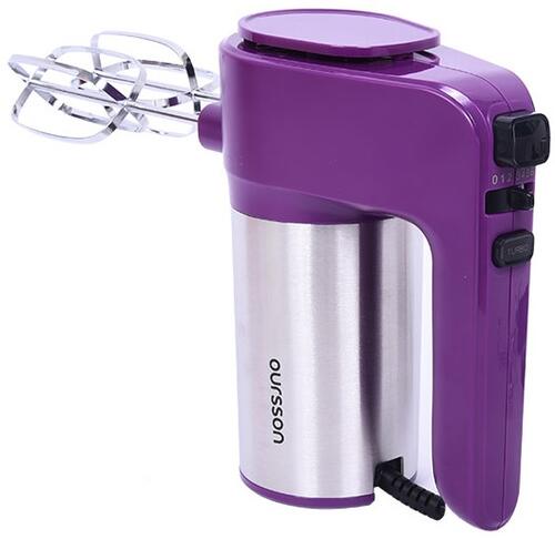 Купить Миксер Oursson HM4001/SP фиолетовый  5070173. Характеристики, отзывы и цены в Донецке