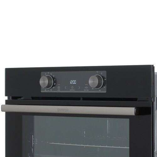 Купить Электрический духовой шкаф Gorenje BOSX6737E091BG черный  9142198. Характеристики, отзывы и цены в Донецке