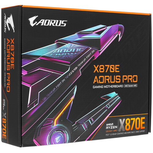 Купить Материнская плата GIGABYTE X870E AORUS PRO  5492056. Характеристики, отзывы и цены в Донецке