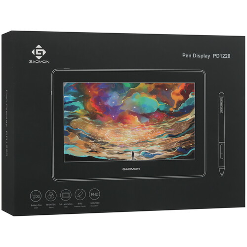 Купить Графический монитор GAOMON PD1220  5481661. Характеристики, отзывы и цены в Донецке