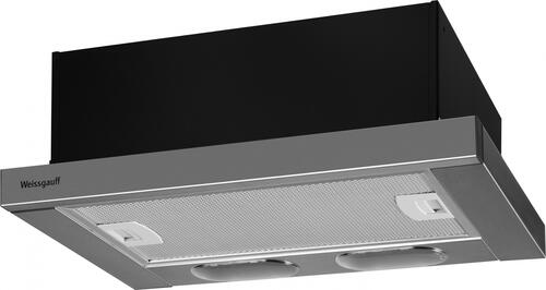 Купить Вытяжка телескопическая Weissgauff TEL 450 X черный/серебристый  9955221. Характеристики, отзывы и цены в Донецке
