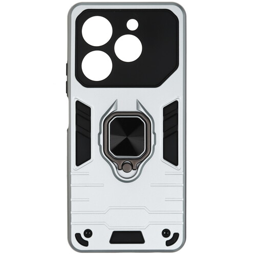 Купить Накладка  DF для Tecno POVA 6 Neo серебристый/черный  5483759. Характеристики, отзывы и цены в Донецке