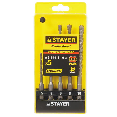 Купить Набор буров Stayer 2930-H5  8168137. Характеристики, отзывы и цены в Донецке