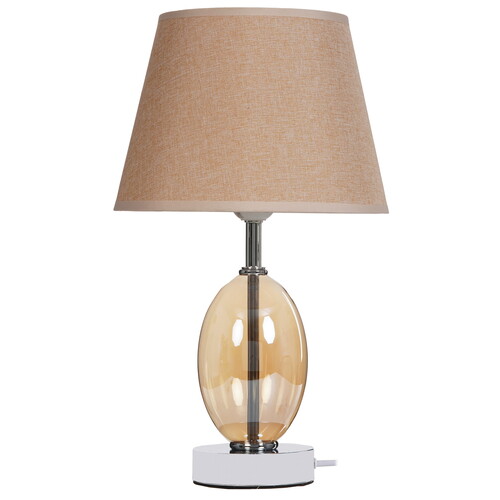 Купить Настольный светильник RISALUX Изольда бежевый  9176746. Характеристики, отзывы и цены в Донецке