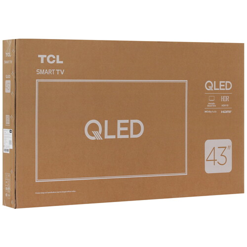 Купить 43" (109.22 см) Телевизор TCL 43S5K черный  5639762. Характеристики, отзывы и цены в Донецке