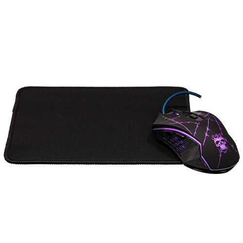 Купить Мышь+коврик проводная Aceline AGS-C01  черный  5434780. Характеристики, отзывы и цены в Донецке