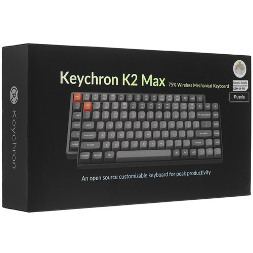 Купить Клавиатура  проводная + беспроводная Keychron K2 Max  9289549. Характеристики, отзывы и цены в Донецке