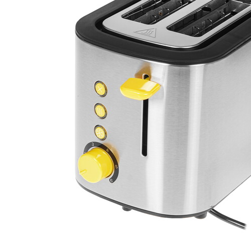 Купить Тостер Kitfort КТ-6027 серебристый  9035430. Характеристики, отзывы и цены в Донецке