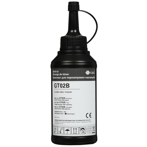 Купить Тонер G&G GT02B черный  5606120. Характеристики, отзывы и цены в Донецке