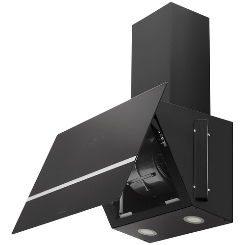 Купить Вытяжка наклонная KRONA BRUNA 600 S черный/серебристый  9138441. Характеристики, отзывы и цены в Донецке
