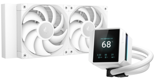 Купить Система охлаждения DEEPCOOL MYSTIQUE 240 WH  белая  5600531. Характеристики, отзывы и цены в Донецке