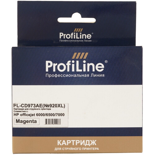 Купить Картридж ProfiLine PL-CD973AE (№920XL) пурпурный  9128974. Характеристики, отзывы и цены в Донецке