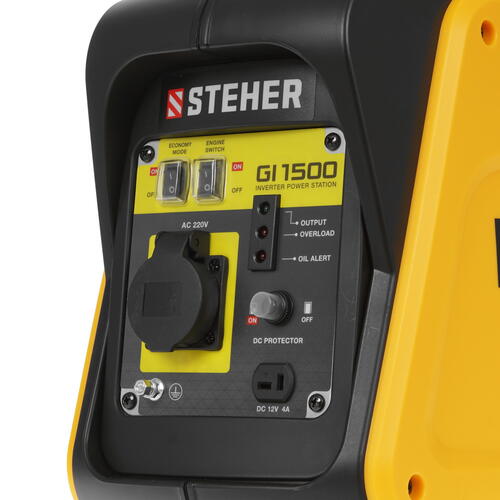 Купить Электрогенератор   бензиновый STEHER GI-1500  5320510. Характеристики, отзывы и цены в Донецке