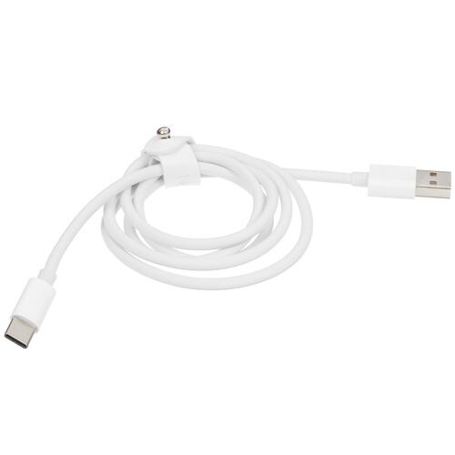 Купить Кабель круглый KEYRON USB Type-C - USB 2.0 Type-A белый 1 м  4834180. Характеристики, отзывы и цены в Донецке