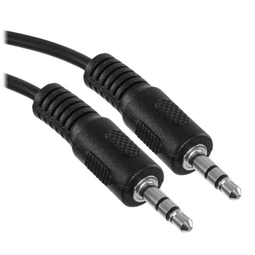 Купить Кабель   Cablexpert 3.5 mm jack - 3.5 mm jack черный  5452314. Характеристики, отзывы и цены в Донецке