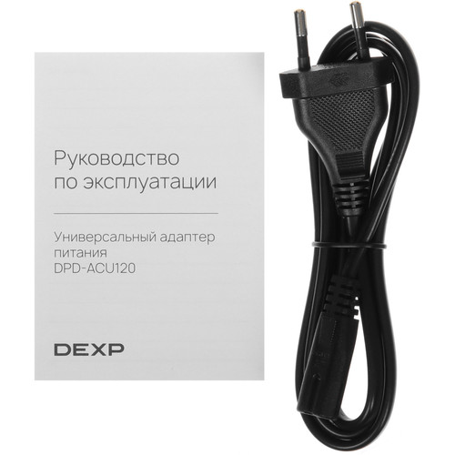 Купить Адаптер питания сетевой DEXP ACU120Z-F  9323382. Характеристики, отзывы и цены в Донецке