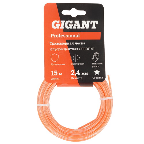 Купить Леска для триммеров Gigant Professional GPROF-01  5486139. Характеристики, отзывы и цены в Донецке
