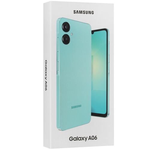 Купить 6.7" Смартфон Samsung Galaxy A06 128 ГБ зеленый  5633394. Характеристики, отзывы и цены в Донецке