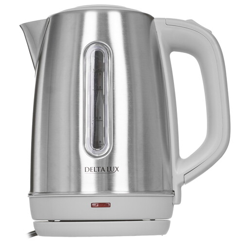 Купить Электрочайник DELTA LUX DE-1015 серый  9233366. Характеристики, отзывы и цены в Донецке