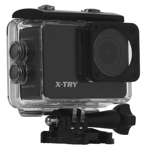 Купить Экшн-камера X-TRY XTC393 черный  9091710. Характеристики, отзывы и цены в Донецке