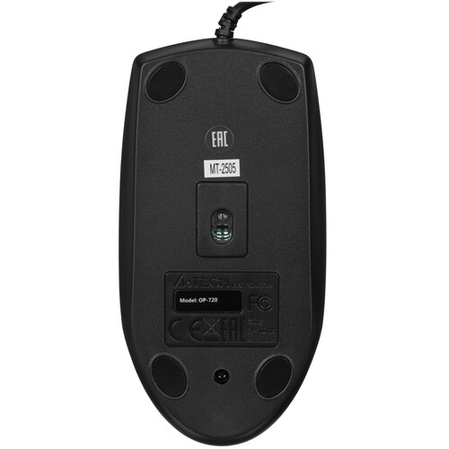 Купить Мышь проводная A4Tech OP-720  черный  0133647. Характеристики, отзывы и цены в Донецке