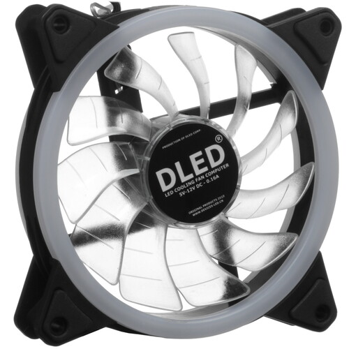 Купить Вентилятор DLED V1 [10389] черный  9174981. Характеристики, отзывы и цены в Донецке
