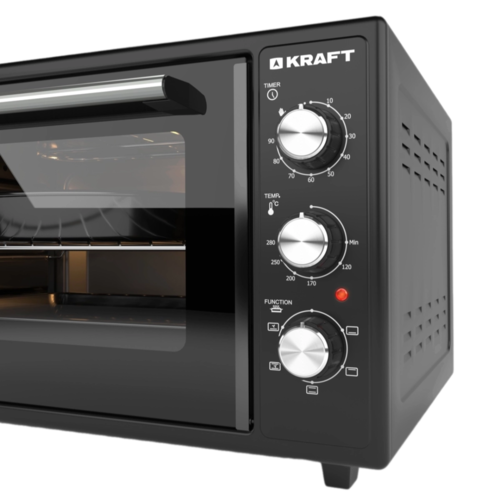 Купить Мини-печь Kraft KF-MO 4806 FBL черный  9131517. Характеристики, отзывы и цены в Донецке