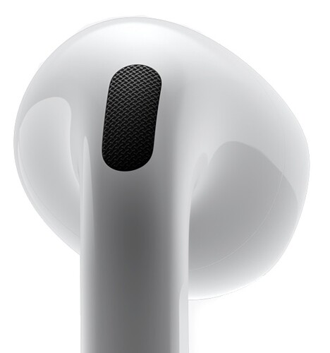 Купить Наушники TWS Apple AirPods 4 ANC белый 2024  5491552. Характеристики, отзывы и цены в Донецке