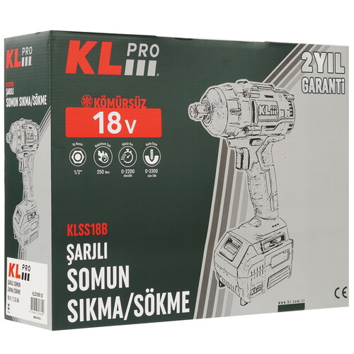 Купить Гайковерт KLPRO KLSS18B-20  9154026. Характеристики, отзывы и цены в Донецке