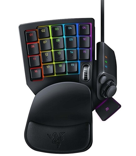 Купить Кейпад проводная Razer Tartarus V2 Chroma  5078619. Характеристики, отзывы и цены в Донецке