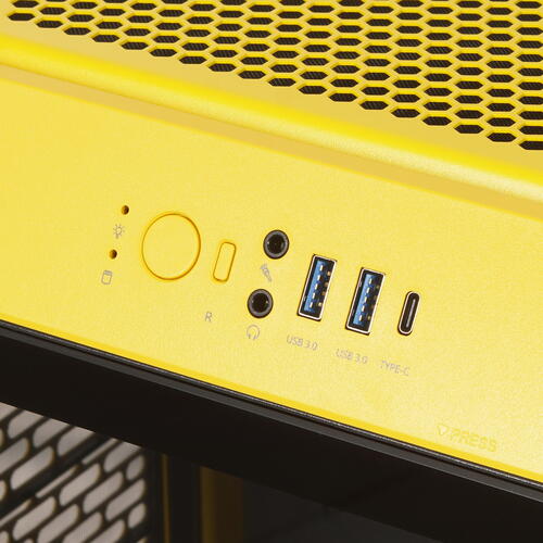 Купить Корпус Thermaltake The Tower 300 Bumblebee [CA-1Y4-00S4WN-00] желтый  5447920. Характеристики, отзывы и цены в Донецке