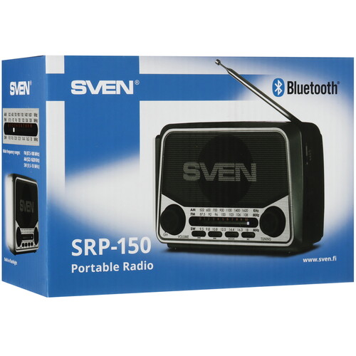 Купить Радиоприемник SVEN SRP-150 серый  5624161. Характеристики, отзывы и цены в Донецке