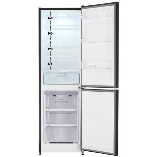 Купить Холодильник с морозильником   NORD NC 188NF B черный  9258793. Характеристики, отзывы и цены в Донецке