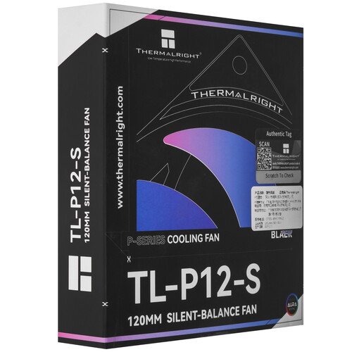Купить Вентилятор Thermalright TL-P12-S  черный  5615335. Характеристики, отзывы и цены в Донецке