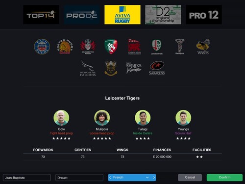 Купить Игра Pro Rugby Manager 2015 (Steam)  5622392. Характеристики, отзывы и цены в Донецке