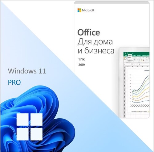 Купить Операционная система Microsoft Windows 11 Pro + Microsoft Office Home and Business 2019 бессрочно  5622640. Характеристики, отзывы и цены в Донецке
