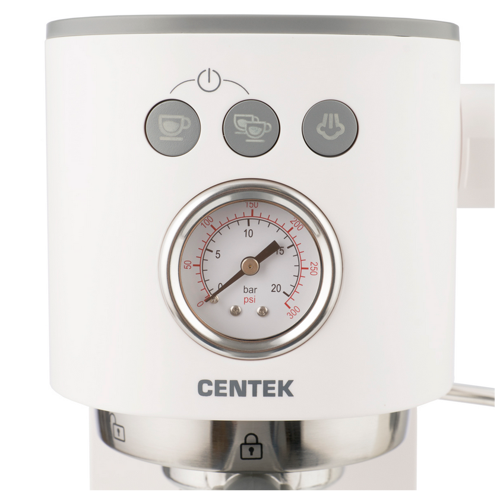 Купить Кофеварка рожковая Centek CT-1168 белый  9037138. Характеристики, отзывы и цены в Донецке