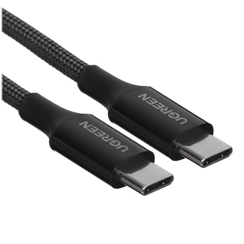 Купить Кабель круглый Ugreen USB Type-C - USB Type-C черный 2 м  5624631. Характеристики, отзывы и цены в Донецке
