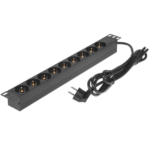 Купить Блок розеток ExeGate ServerPro PDU-19H905 Al-9S-EU3  8185008. Характеристики, отзывы и цены в Донецке