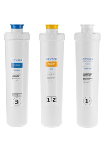 Купить Комплект картриджей Гейзер Оптима Старт  5498623. Характеристики, отзывы и цены в Донецке