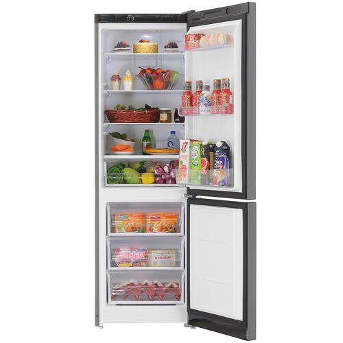 Купить Холодильник с морозильником   Indesit ITS 4180 NG серый  9082291. Характеристики, отзывы и цены в Донецке