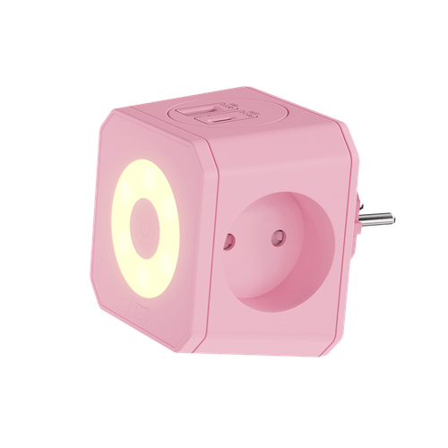 Купить Разветвитель AGNI TP-WJ2U3E-L-pink розовый  9354089. Характеристики, отзывы и цены в Донецке