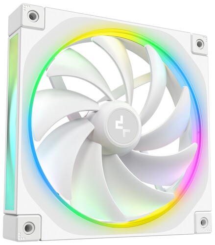 Купить Комплект вентиляторов DEEPCOOL FL14 [R-FL14-WHAPN3-G] белый  5635686. Характеристики, отзывы и цены в Донецке