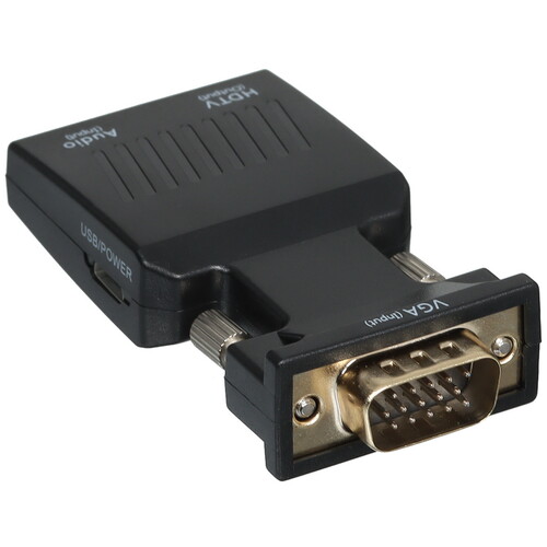 Купить Переходник однонаправленный VCOM HDMI - VGA+Jack 3.5  5471580. Характеристики, отзывы и цены в Донецке