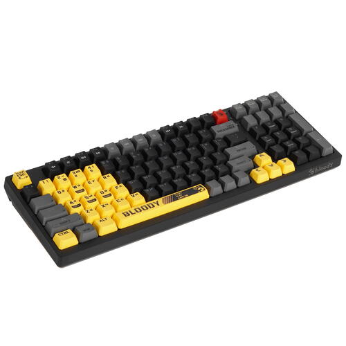 Купить Клавиатура проводная A4Tech Bloody S98 Sports [SPORTS LIME]  5417385. Характеристики, отзывы и цены в Донецке